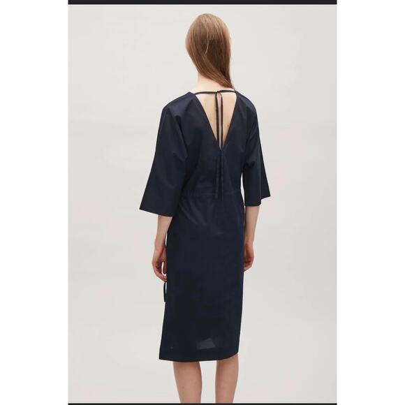 COS Dresses & Skirts - COS Navy V Neck Kaftan Dress